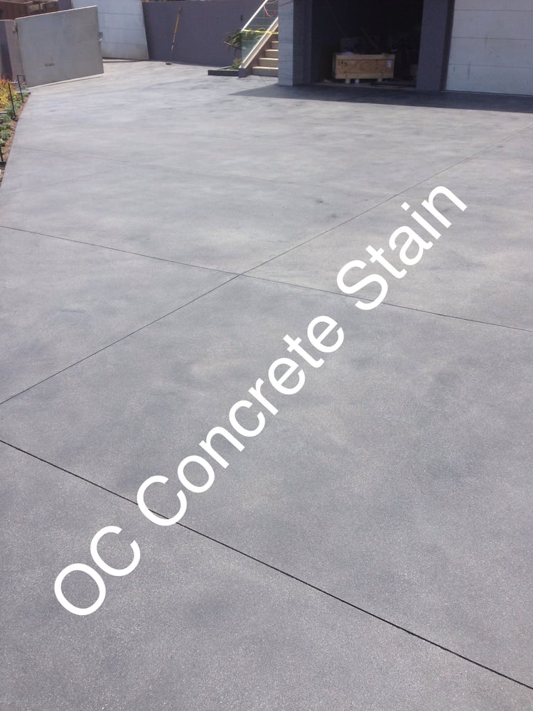 Acid Stain Light Grey And Charcoal Yelp 351 Photos For Oc Concrete Stain