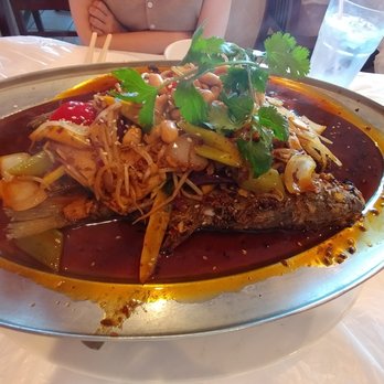 Lucky Pot Closed 137 Photos 79 Reviews Chinese 9888 Photo Of Lucky Pot Houston Tx United States Baked Whole Fish