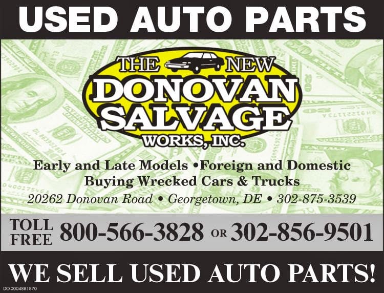 Donovan Salvage Works Inc Get Quote Auto Parts & Supplies 20262 Donovans Rd,