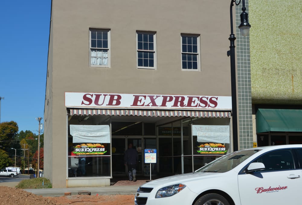Sub Express 17 Reviews Sandwiches 126 W Broad St, Statesville, NC