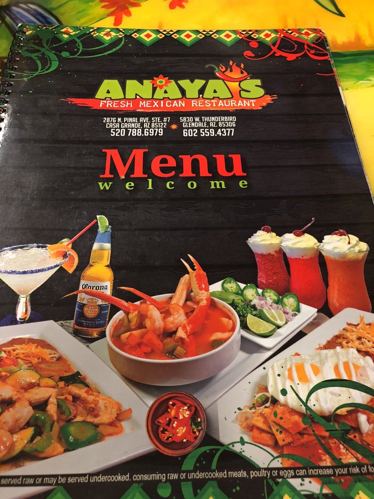 Anayas Fresh Mexican Restaurant 63 Photos 67 Reviews Anayas Fresh Mexican Restaurant 63 Photos 67 Reviews 2876 N Pinal Ave Casa Grande Az Phone Number Yelp