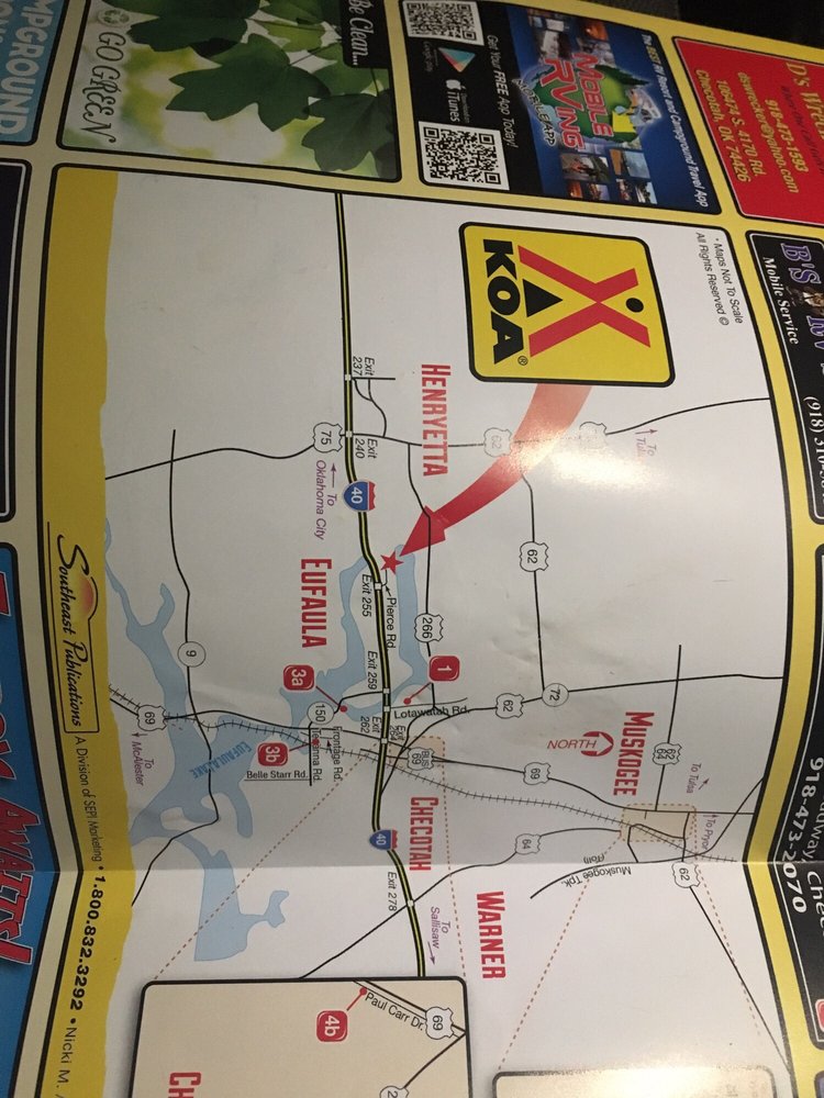 Checotah / Lake Eufaula West KOA 17 Photos RV Parks 409615 E 1078th Rd, Checotah, OK