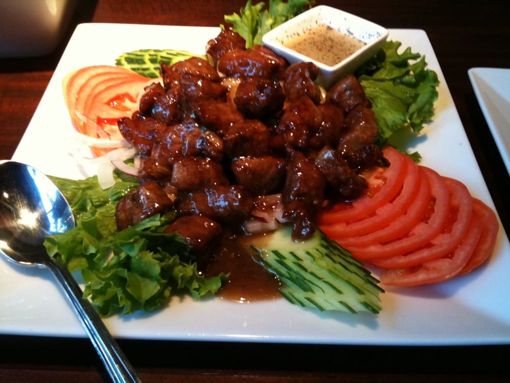 Beef Loc Lac w/Lime Dipping Sauce Yelp