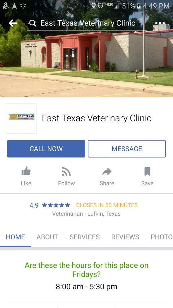East Texas Veterinary Clinic