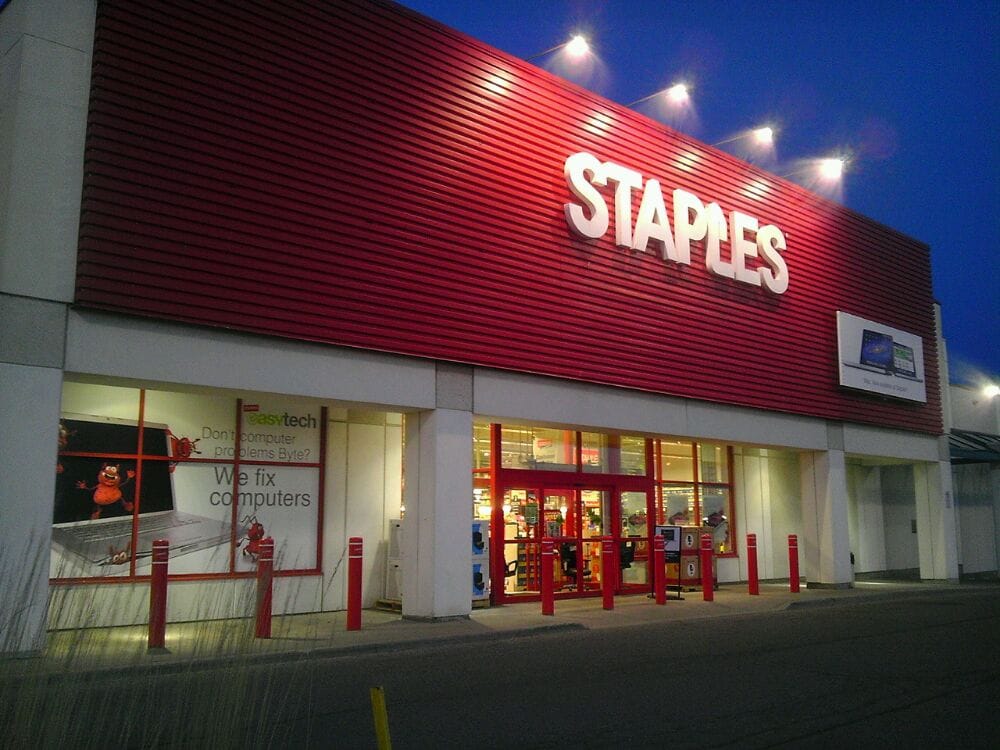 Staples Office Equipment 3175 Highway 7, Brown's Corners, Markham