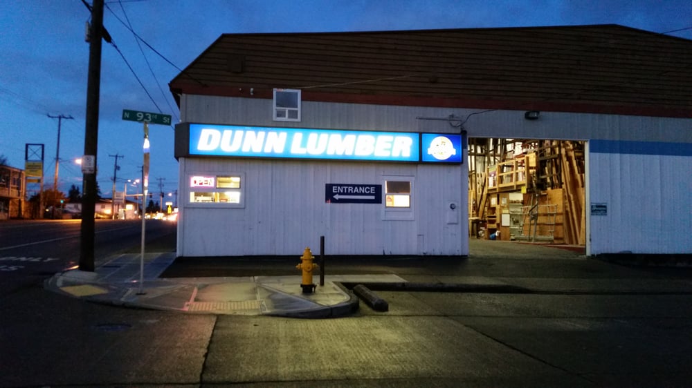 Dunn Lumber 10 Reviews Building Supplies 9300 Aurora Ave N