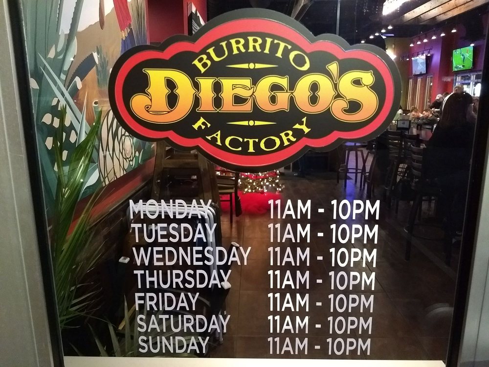 Diego’s Burrito Factory 13 Reviews Sports Bars 6209 Sunset Dr