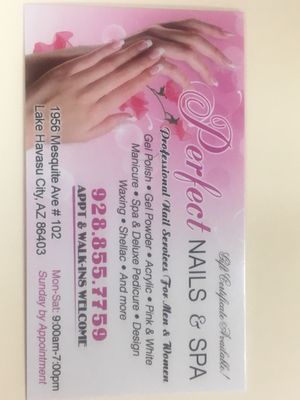 Perfect Nails Spa 1956 Mesquite Ave Lake Havasu City Az Perfect Nails Spa 1956 Mesquite Ave Lake Havasu City Az Manicurists Mapquest