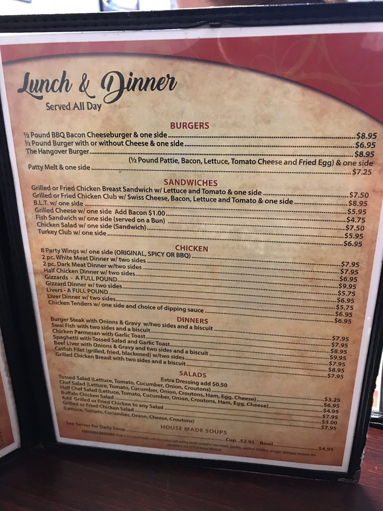 Online Menu of TerraFried Chicken Restaurant, Arcadia, Florida, 34266