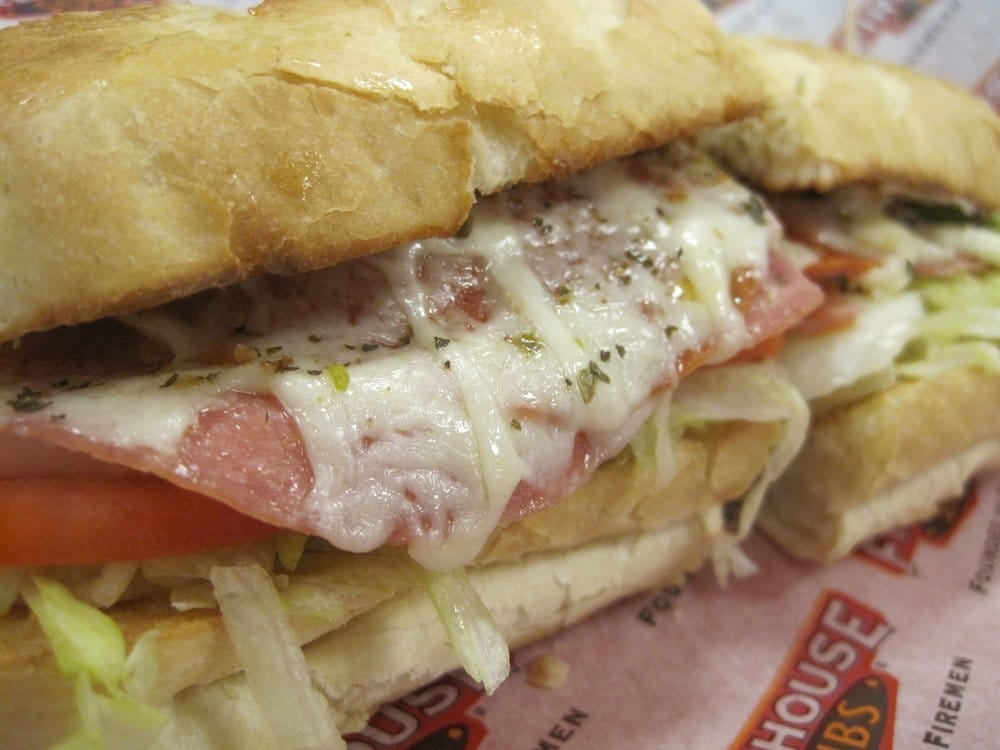 Italian Sub Genoa Salami, Pepperoni, Ham, Provolone Cheese and Italian Dressing sprinkled with