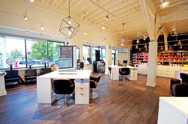 Annastasia Salon Portland Oregon Lvt Installation Yelp Photo Of Floor Factors Portland Or United States Annastasia Salon