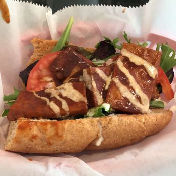 Soul Vegetarian Restaurant Order Food Online 55 Photos 89 Photo Of Soul Vegetarian Restaurant Tee Fl United States Barbecue Tofu Sandwich