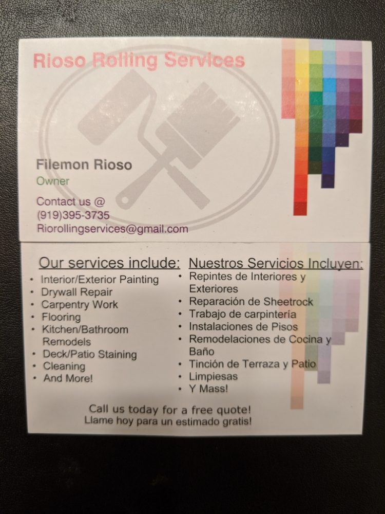 image of business Rioso Rolling Services