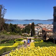 Lyon Street Steps - San Francisco, CA, United States. Amazing view!