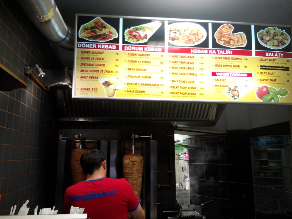 Istanbul Kebab Kebab Táboritská 1, Praha 3, Prague, Czech Republic