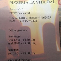 Pizzeria La Vita Dal Camino - Cucina italiana - Poststr. 6 ... Pizzeria La Vita Dal Camino - Cucina italiana - Poststr. 6 ...