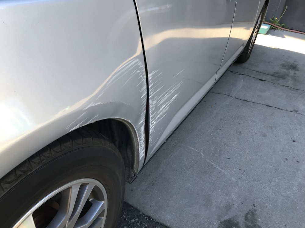 Honda Odyssey Damages To Quarter Panel And Door Before Pics Yelp Photo Of Image Auto Body South San Francisco Ca United States Honda