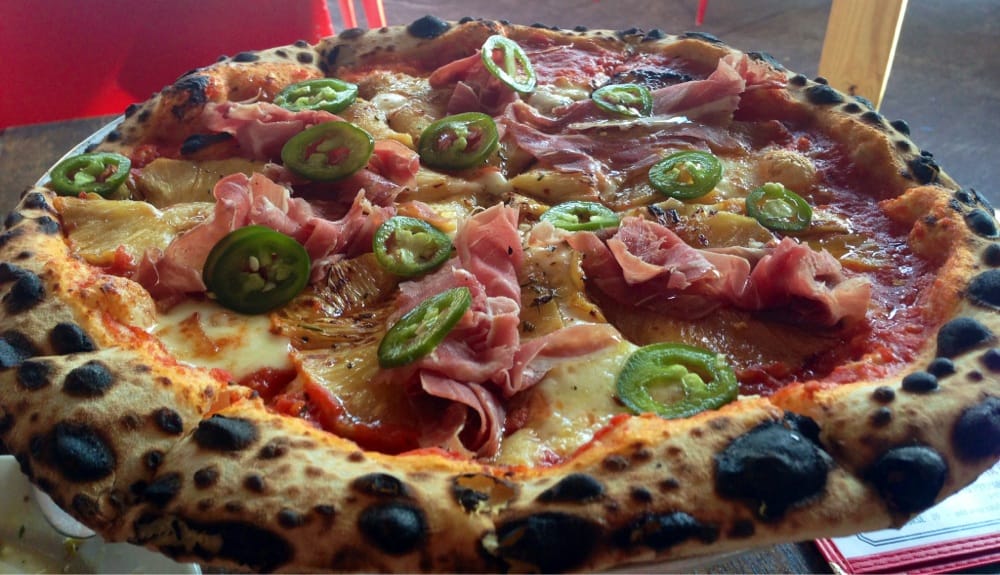 Prosciutto & Pineapple Pizza with Scamorza and Pickled Jalapeño Yelp
