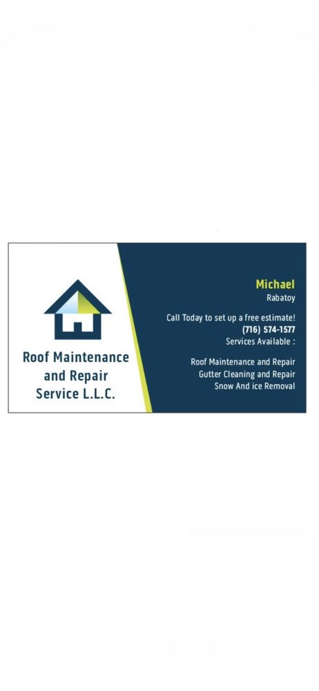 Roof Maintenance and Repair Service 