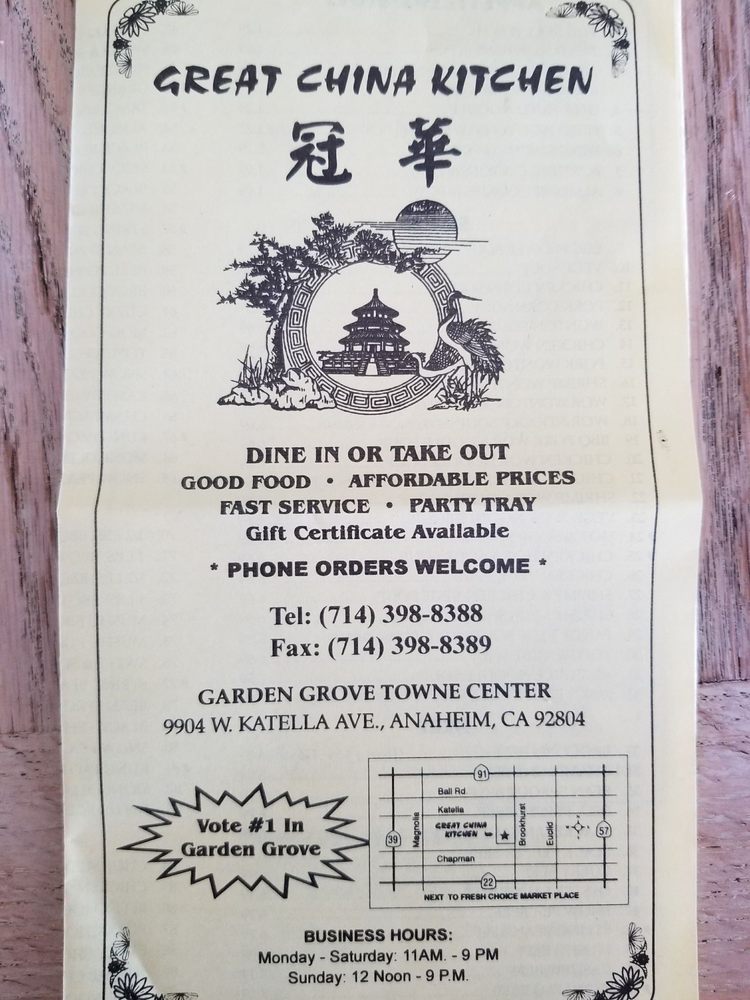 Great China Kitchen 72 Photos 143 Reviews Chinese 9904