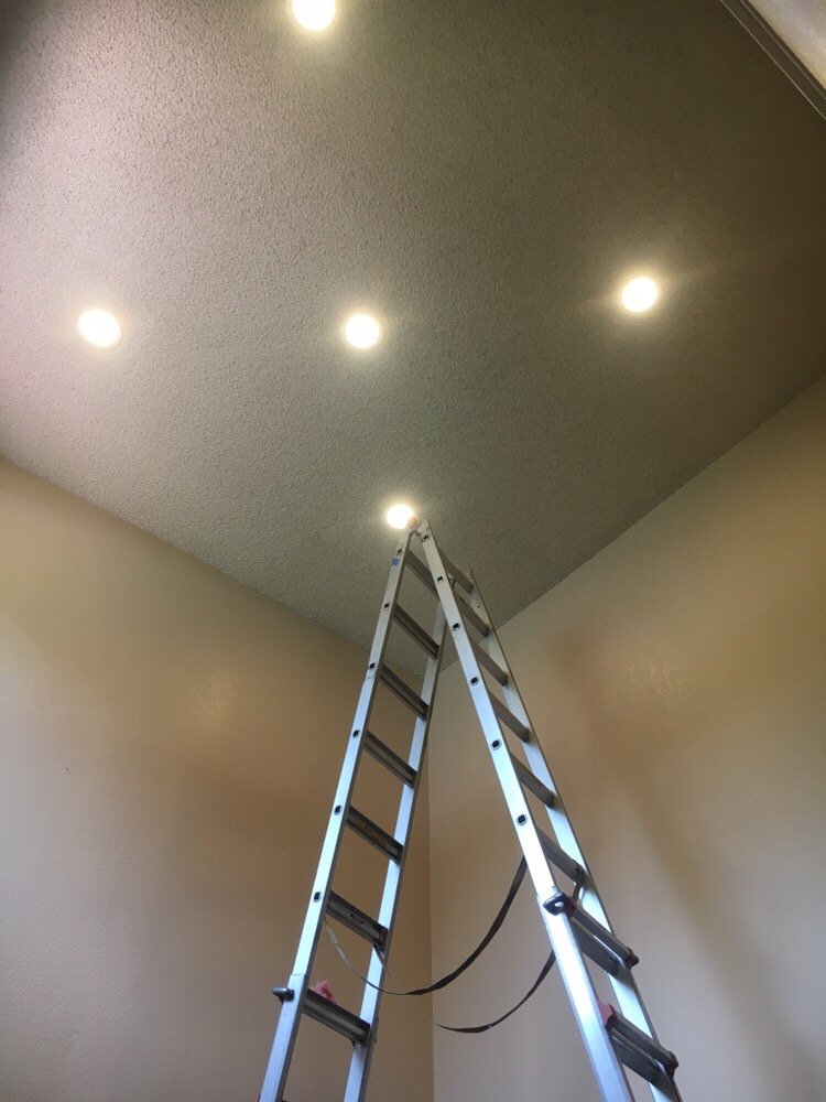 Install Recessed Light In 20 Feet High Ceiling Yelp Photo Of Formosa Electric Newark Ca United States Install Recessed Light In