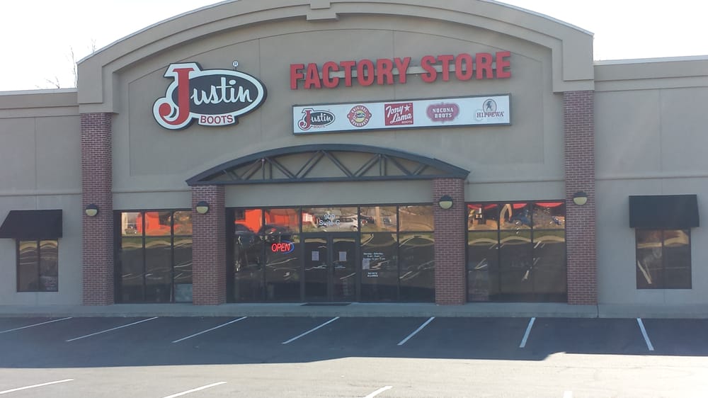 Justin Boots Shoe Stores 909 S Range Line Rd, Joplin, MO Phone