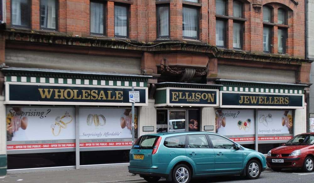 Ellisons Jewellers Jewelry 3a The Fountain Centre, City Centre