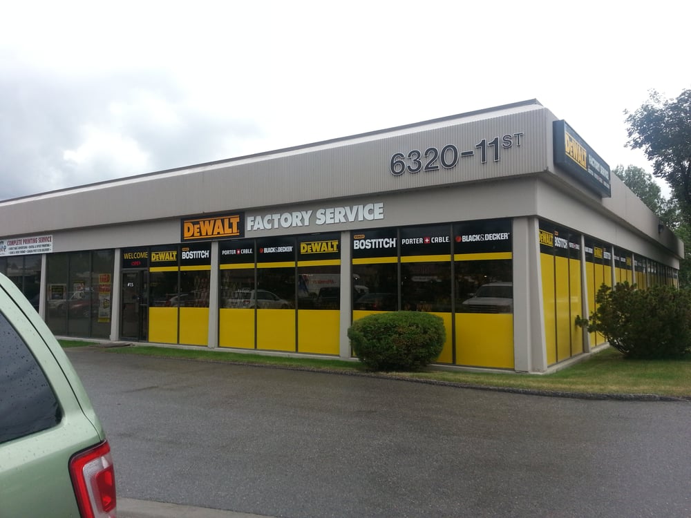 Dewalt Factory Service Hardware Stores 6320 11th Street SE, Calgary