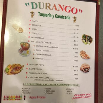 Durango Taqueria Y Carniceria 14 Photos 32 Reviews Mexican Photo Of Durango Taqueria Y Carniceria Auburn Al United States Menu