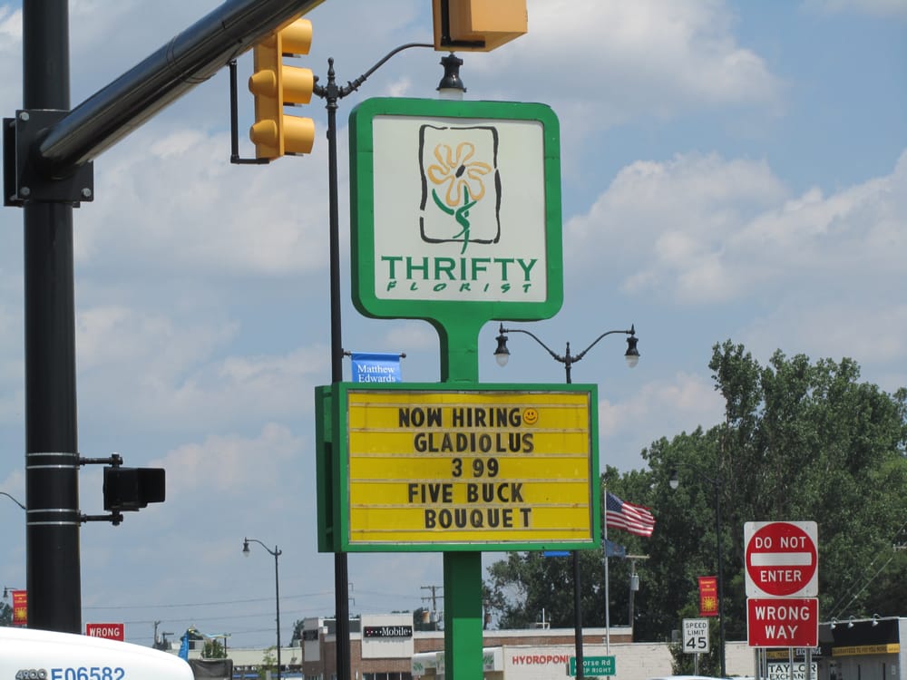 Thrifty florist coupon michigan