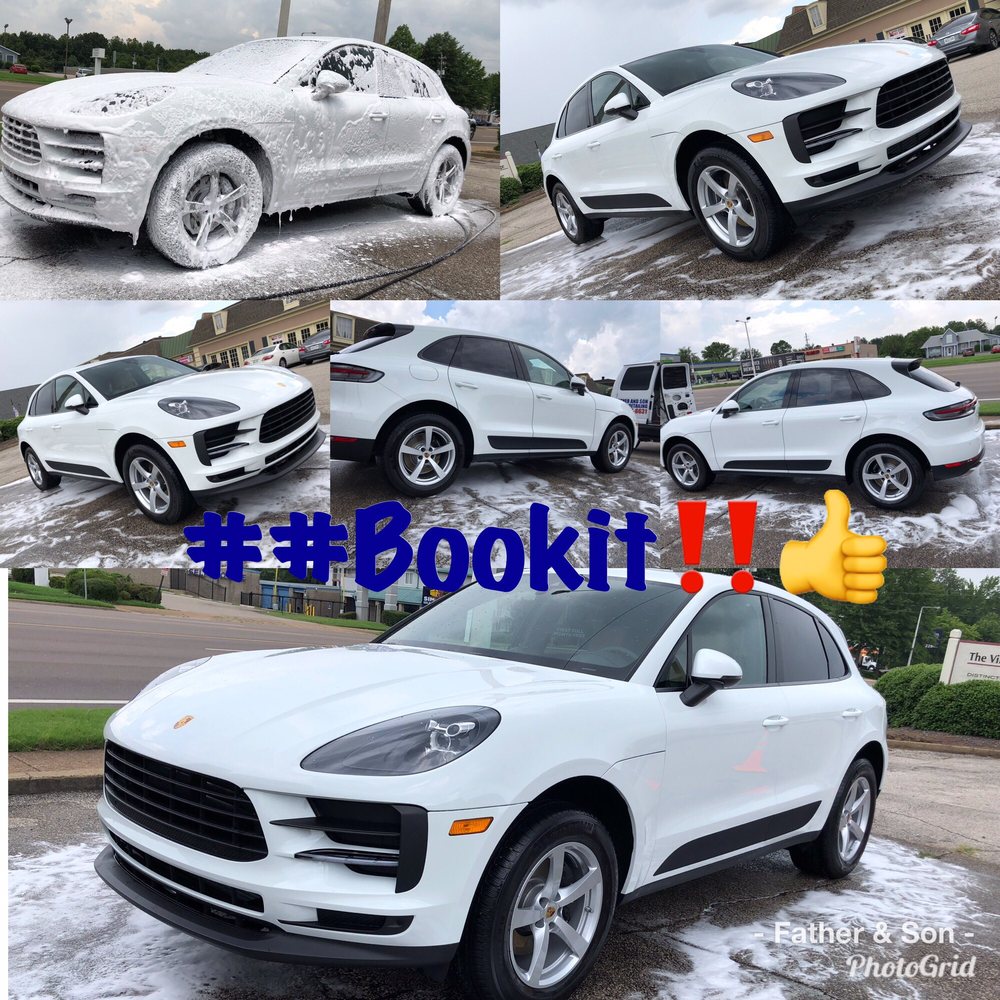 Father and son mobile detailing