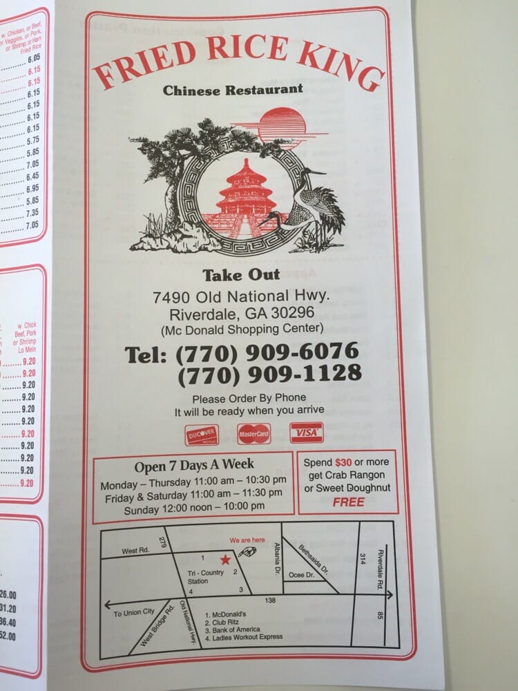 Chinese Food Hwy Riverdale Ga Chinese Food Hwy Riverdale Ga
