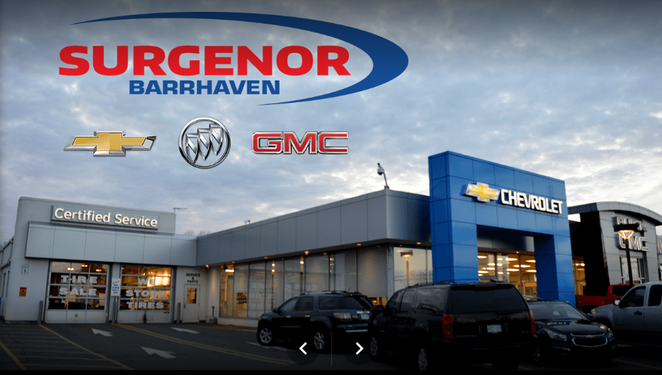 Surgenor Barrhaven Chevrolet Buick GMC Car Dealers