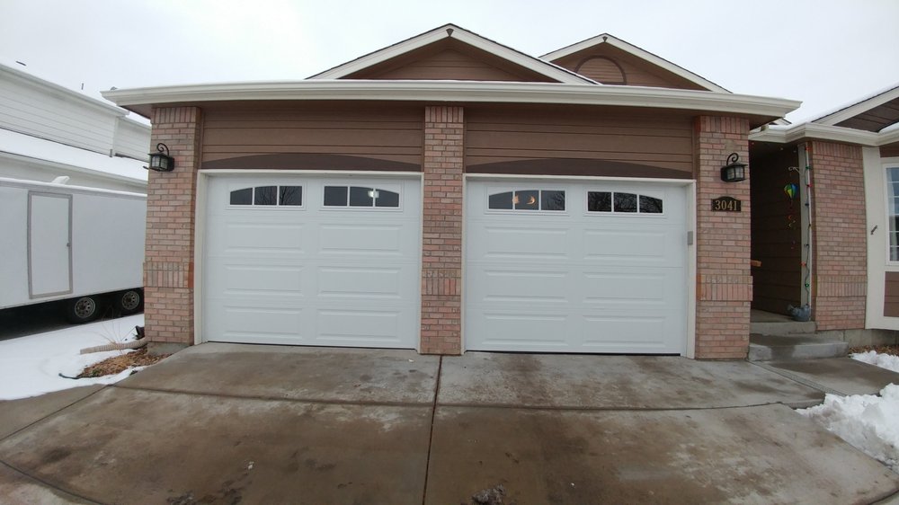After Ranch Panel With Arched Stockbridge Window Design Yelp 23 Photos For Front Range Garage Door