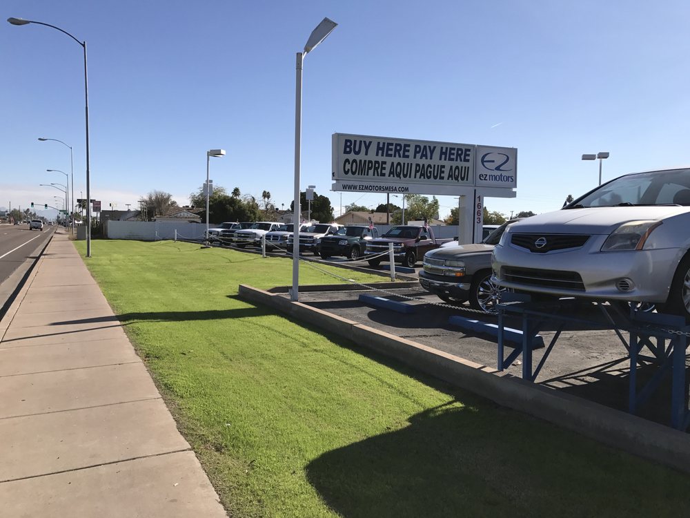 E Z Motors Used Car Dealers 1663 W Broadway Rd Mesa Az Phone E Z