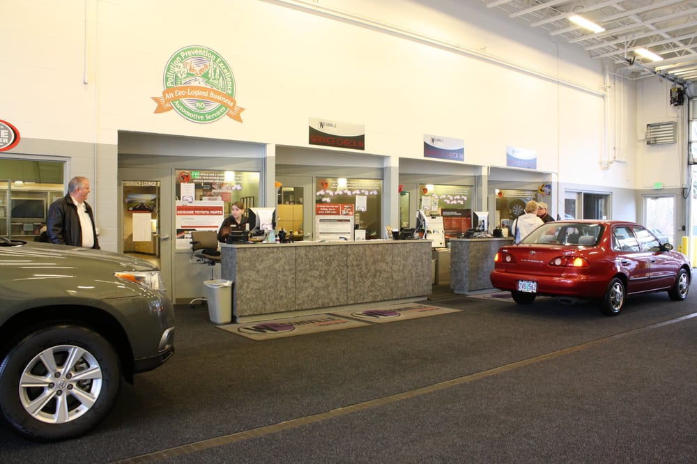 Wilsonville Toyota Carpeted Service Drive Keeps Down The Squeaks And Photo Of Wilsonville Toyota Or United States Carpeted Service