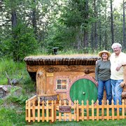 Hobbit House Of Montana Guest Houses 9 Ln Trout Creek Hobbit Photo Of House Montana Trout Creek Mt United States