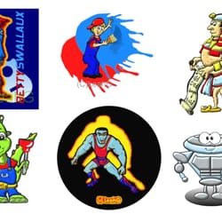 cartoonist services uk logo and mascot designer 14 photos