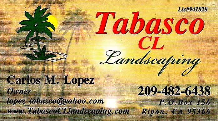 Tabasco CL Landscaping