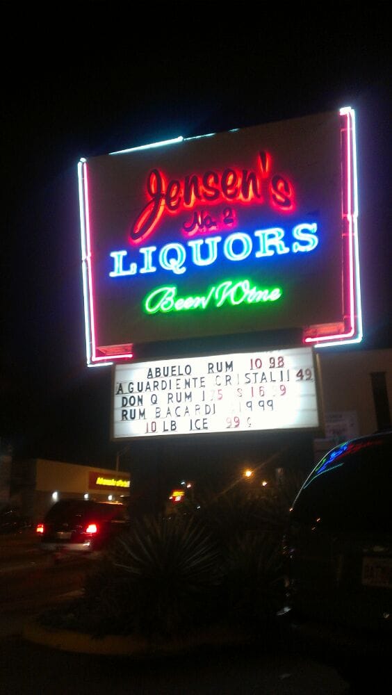 Jensens Liquors & Lounge Two Beer, Wine & Spirits 1516 NW 27th Ave, Grapeland Heights, Miami