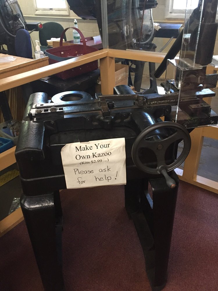 Kazoo Factory, Museum & Gift Shop Museums 8703 South Main St, Eden