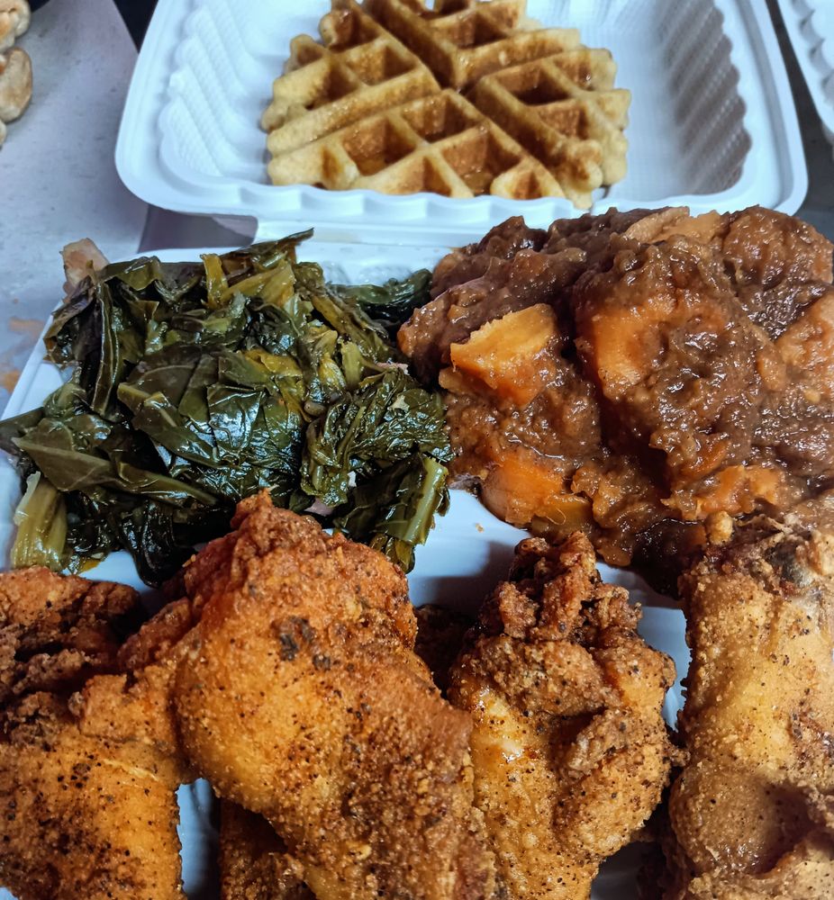 Groovy Chicken And Waffles