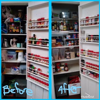 Major Organizers 18 Photos Home Organization 15610 Henderson Photo Of Major Organizers San Antonio Tx United States Small Pantry Before