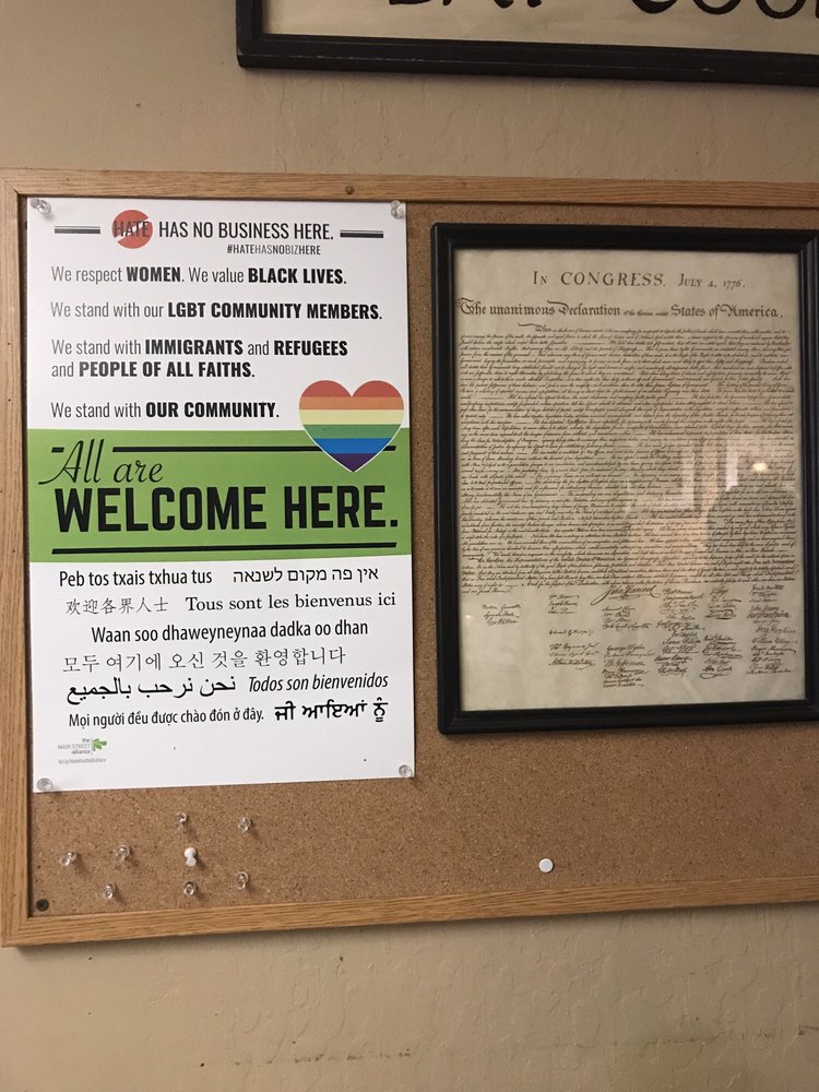 welcoming posters