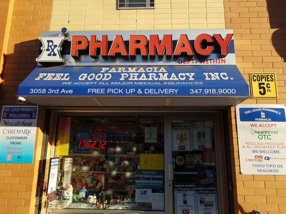 Feel Good Pharmacy Drugstores 3058 3rd Ave, Melrose, Bronx, NY Phone Number Yelp