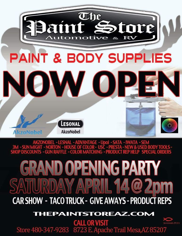 Car Paint Store >> The Paint Store Closed Auto Parts Supplies 8723 E Car Paint Store >> The Paint Store Closed Auto Parts Supplies 8723 E