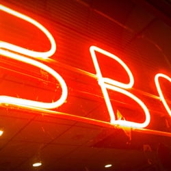 McWhorter Barbecue - Newark, NJ, United States. The sign is correct, this is the place for BBQ in Newark.