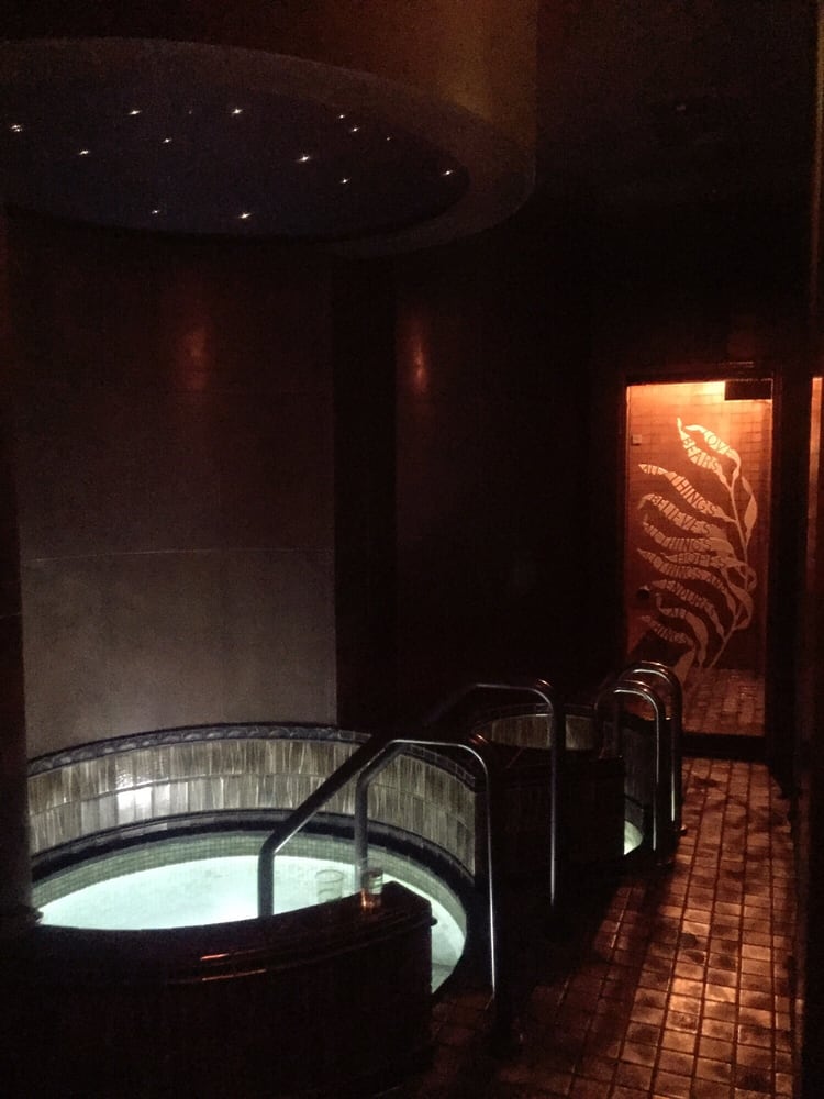 Nine Bats Hot Tub Small Cold Steam Room In The Back Photo Of Watercourse Way Bath House Spa Palo Alto Ca United States