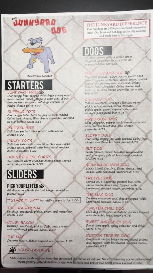Menu - Yelp
