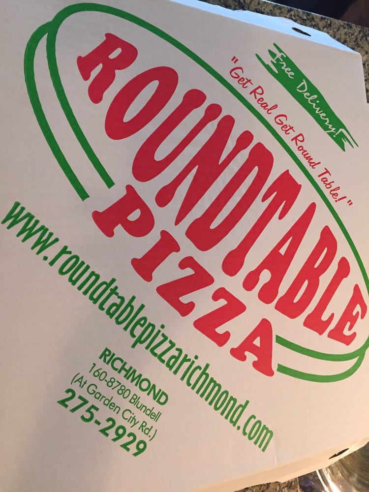 Pizza Box Take Out Yelp Photo Of Round Table Pizza Richmond Bc Canada Box Take